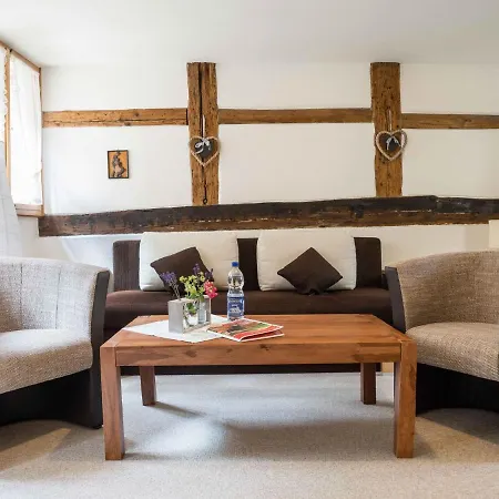 2-person Studio In The Oldest Half-timbered House In With Terrace * Blankenburg (Harz)