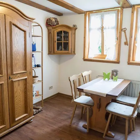 2-person Studio In The Oldest Half-timbered House In With Terrace Apartmán Blankenburg (Harz)
